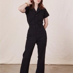Big Bud Press - Petite Short Sleeve Jumpsuit